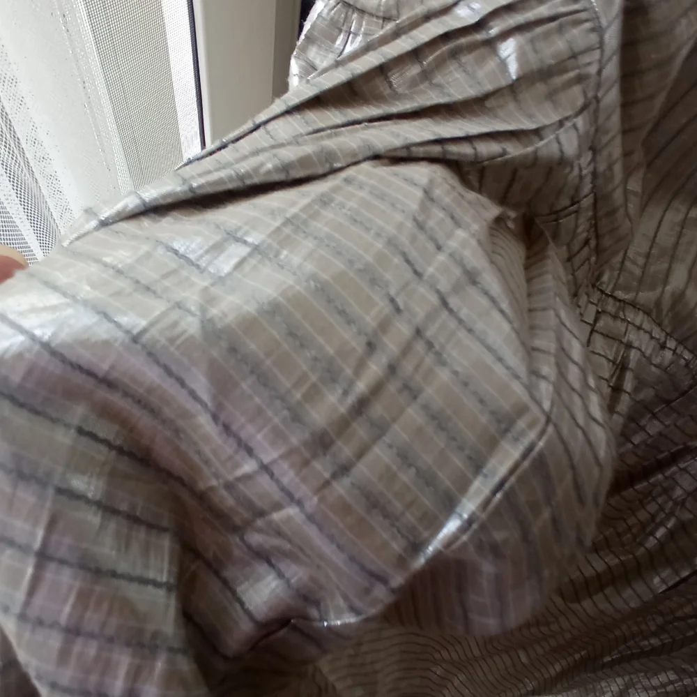 H&M Striped Silver Skirt - Picture 11 of 16